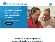 Tablet Screenshot of easy-read-online.co.uk